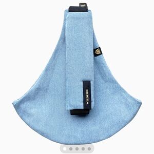 Kids Light Blue Denim Sling Harness by